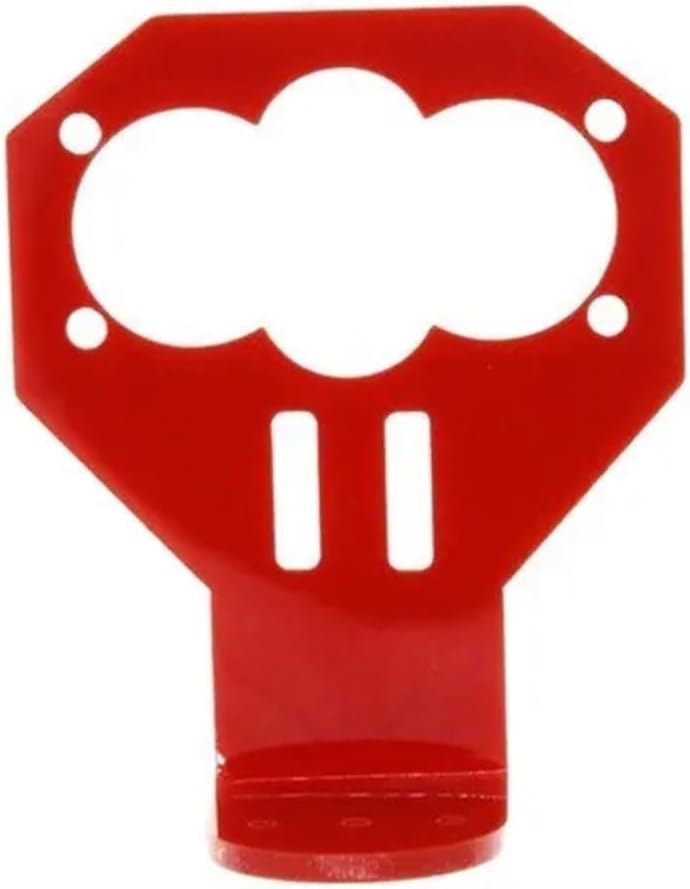 Cartoon Ultrasonic Sensor Holder/Mount Blue/Red Available for HC-SR04 HYSRF05 US-15/16/26/25/100(Transparent)