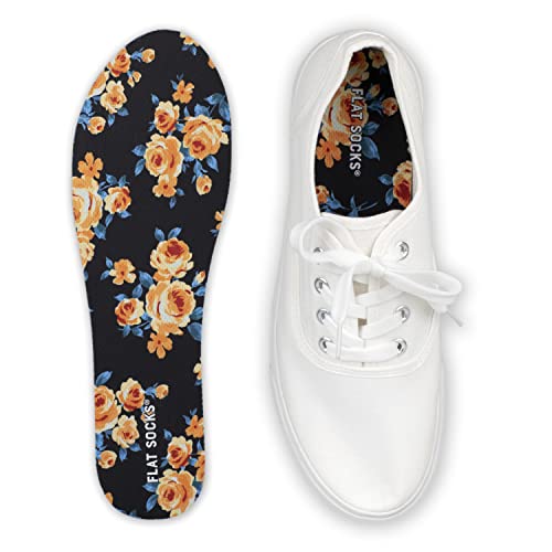 FLAT SOCKS No Show Socks Peachy Rose