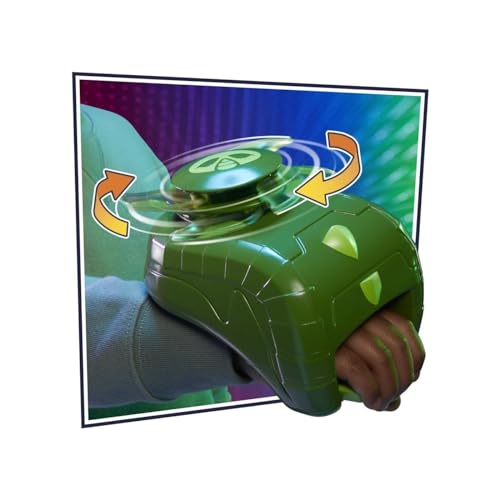 PJ Masks F21455X1 Héros Gauntlet Costume Préscolaire et Jouet d'habillage avec Bouclier Gekko Tournant pour les Enfants de 3 Ans et Plus