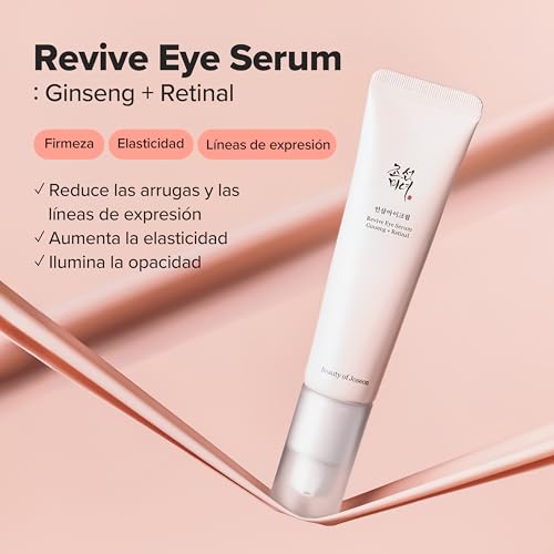 Beauty of Joseon Suero Revive Para Ojos Con Niacinamida Retiniana. Corrector De Bolsas, Líneas De Expresión, Ojeras Y Arrugas. Cuidado De La Piel Coreano. 30 Ml, 1 Onza Líquida. - imagen 3