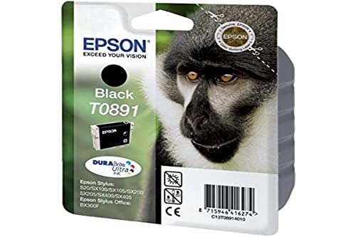 Epson - T0891 - Cartouche d'encre - Noir Amazon Dash Replenishment est prêt