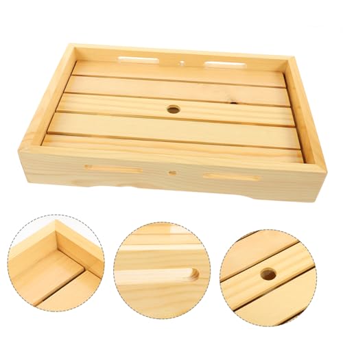 Plato japonés de madera para sushi de 12 pulgadas miniatura 5