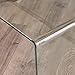 Christopher Knight Home Pazel 12mm Tempered Glass Coffee Table, Clear