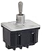 MICROSWITCH 4TL1-50 CONTACT CURRENT MAX:18A, SWITCH, 18A, SWITCH OPERATION:(ON)-ON-ON, SWITCH MOUNTING:-, TOGGLE, 4PDT, PRODUCT RANGE:TL SERIES, 277V, CONTACT CONFIGURATION:4PDT, CONTACT VOLTAGE AC NO