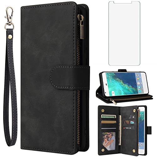 Coque à rabat Google Pixel XL avec porte-cartes et protection