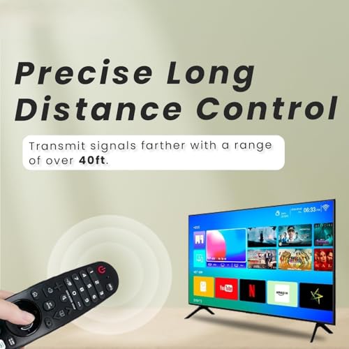 Image of Compatible with Lg Tv Magic Smart Remote Model-AKB75855501 AN-MR20GA Without Scroll Mouse Pointer and Non Voice Command - No Pairing Required Plug & Play Remotes.