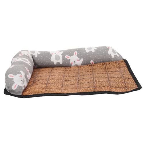 ERINGOGO 夏用滑り止めペットマット 軽量通気性クッション 犬猫用冷感寝床 多用途ソファ車内ケージ対応 厚手快適設計