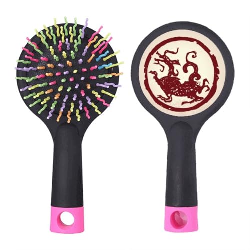 Brosse à cheveux démêlante dragon élimine les nœuds en douceur pour cheveux épais