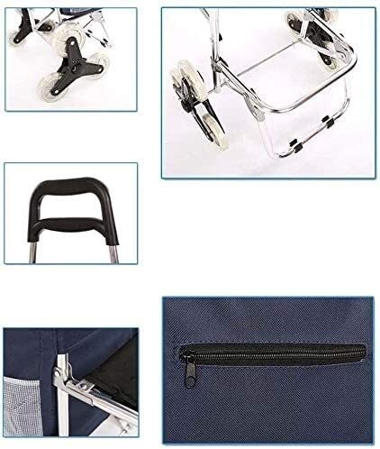 Carretilla ligera plegable con bolsa y asiento miniatura 3