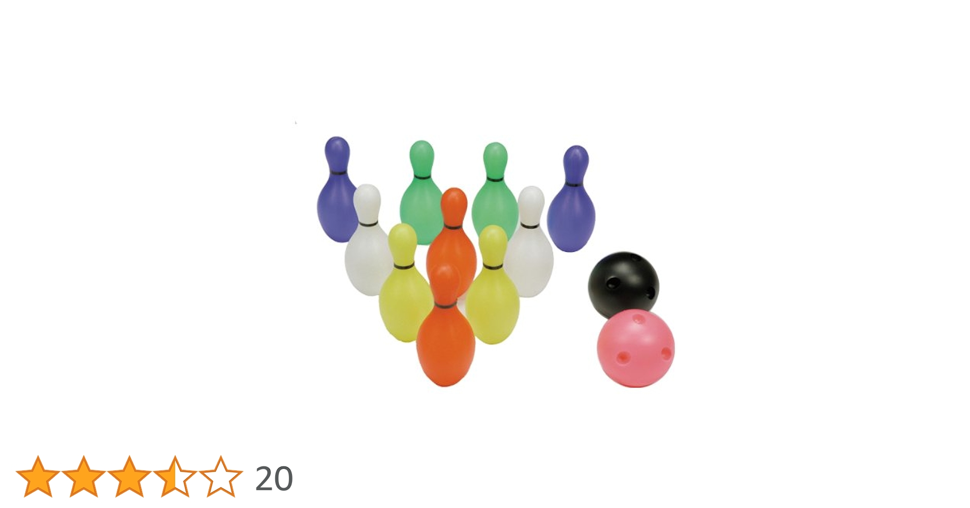 Amazon | KAISER(カイザー)ボーリングセット 混合カラー ピンφ68