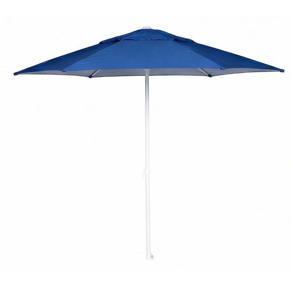Ombrellone da Spiaggia Giardino Antivento grande Diametro 240 cm con Trivella Integrata e Airvent Struttura in Acciaio Rinforzato a 6 Stecche Tessuto Poliestere Alta Qualità Sacca Inclusa
