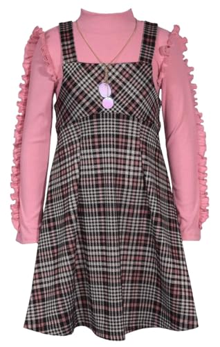 Bonnie Jean Girls 4-16 Textured Top Knit Jumper Dress