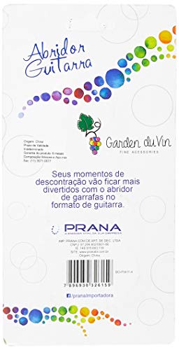 Abridor De Garrafa Violão Prana Prana Azul No Voltagev
