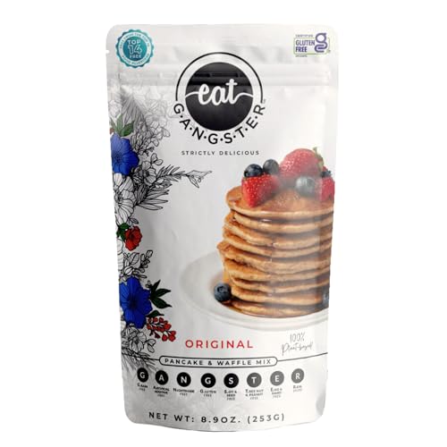 eat G.A.N.G.S.T.E.R. Vegan Pancake & Waffle Mix - Allergy-Friendly Baking