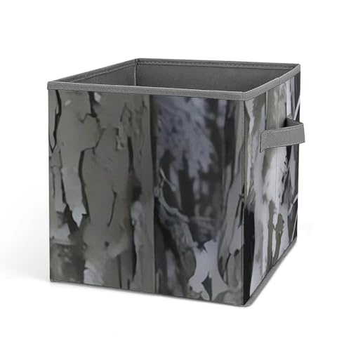 Boîtes de rangement pliables pour étagère 27cm cube anti-désordre