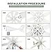 Fablestoryem Wind Turbine, 14000W DC 12V/24V/48V/110V/220V Wind Turbine Generator, with 8 Blades Wind Turbine Kit with Solar Wind Hybrid Controllerfor Homes Energy Supplementation,12V