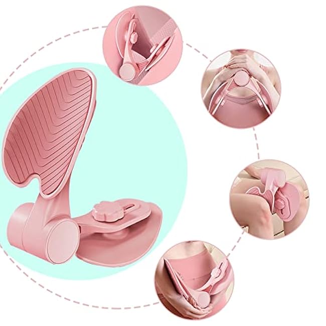 Pelvic Floor Strengthener for Women & Men, Adjustable Thigh Exerciser for Inner Thigh Hip Arm Leg Back Training, Thigh Master for Home Gym Use