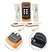K-Type Dual Channel Digital Thermocouple Thermometer 6802 II With 2 Sensors + 2 Insert Probes For BGA, HVAC, And Industrial Temperature Measurement