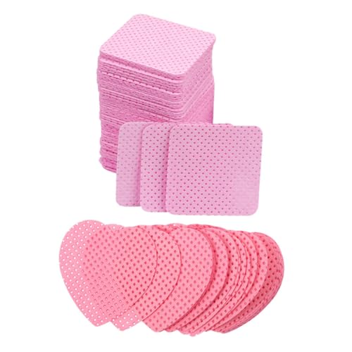 FOMIYES Nail Polish Remover Pads Nail Wipes Lint Cotton Pads for Home Use 400 Sheets