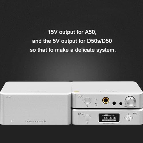 Image of Topping P50 Linear Power Supply - 5V 1A and 15V 1A Ultra Low Noise for HiFi Audio Topping D50III /DX3 Pro+ /E50 /A50III
