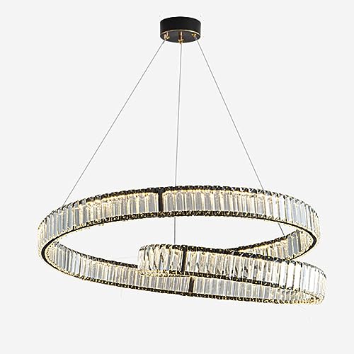 Lustre en cristal de cuivre pour éclairer les hauts plafonds avec style
