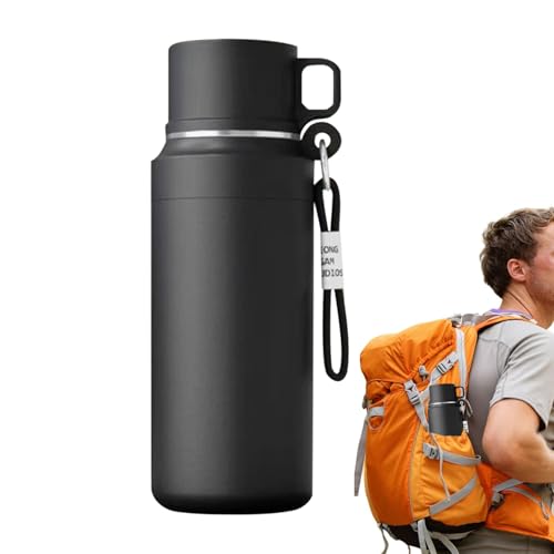 Botella de agua aislada delgada, taza de agua aislada de 27 onzas, botella de agua reutilizable para deportes de viaje, taza térmica a prueba de fugas, bebida reutilizable para deportes, viajes