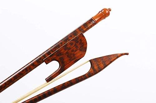 Yinfente Violin Bow 4/4 Full Size Snakewood Baroque Style Outward timber Natural Bow Horse Hair Well...