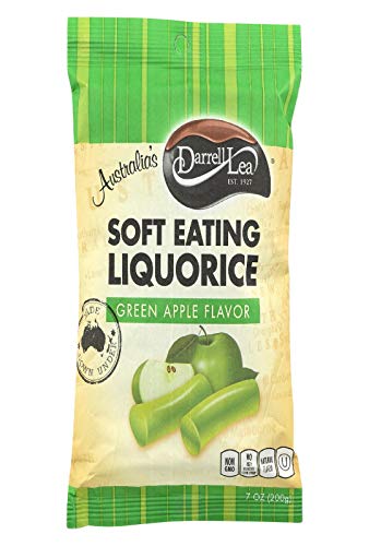 Darrell Lea Darrell Lea Soft Eating Liquorice - Green Apple, 7 Ounce