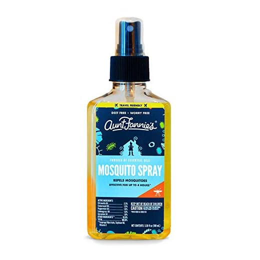 Aunt Fannie's Mosquito Spray with Essential Oils, 3.38 Fl Oz