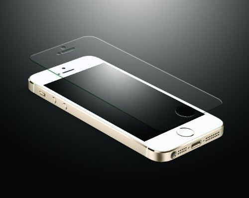 LUVVITT Tempered Glass Screen Protector for iPhone 5 / 5S / 5C - Crystal Clear