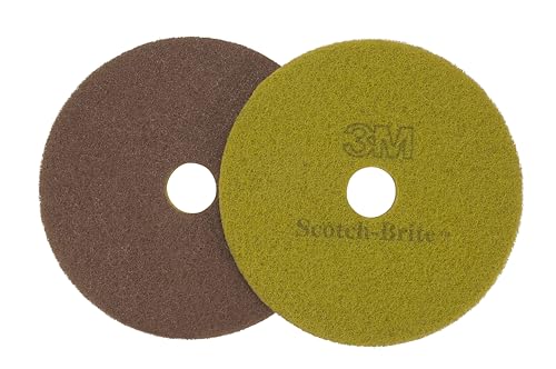 3M Scotch-Brite Clean & Shine Pad, 10 in, 5/Case by 3M - Used condition - US$55.60