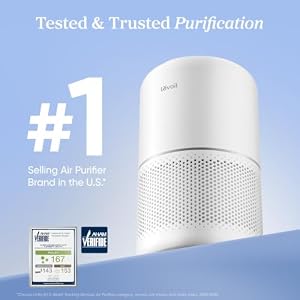 Levoit Air Purifier for Home Pets Hair Allergens in Bedroom Quiet Purifiers — photo 3 of 6
