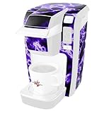 Decal Style Vinyl Skin compatible with Keurig K10 / K15 Mini Plus Coffee Makers Electrify Purple...