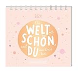 kalender netzwerk  Mini-Kalender 2024 Die Welt ist schön: Mini-Kalender
