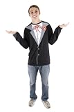 elope Alfred E Neuman Costume, Red, Small/Medium
