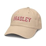 Bradley Braves Title Officially Licensed Adjustable Baseball Hat