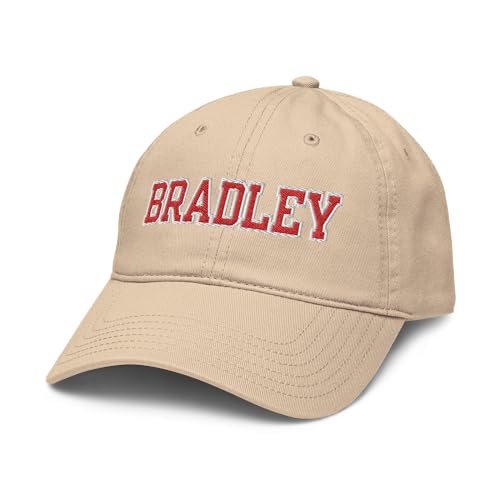 Bradley Braves Title Officially Licensed Adjustable Baseball Hat