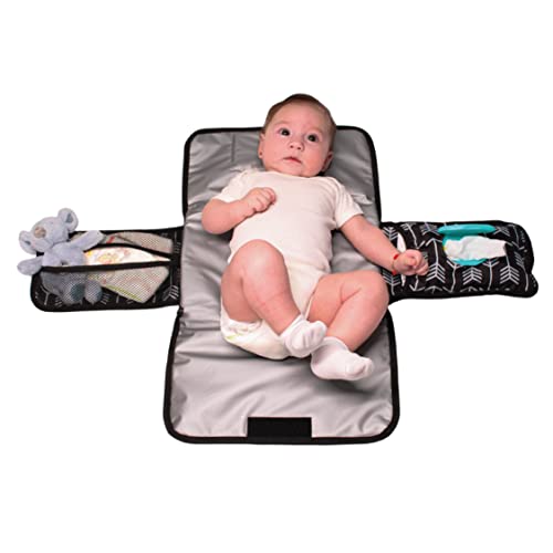 Image of nging Pad Portable Travel Diaper Mat for Baby Foldable Bag Changer Station with Compact Waterproof Surface