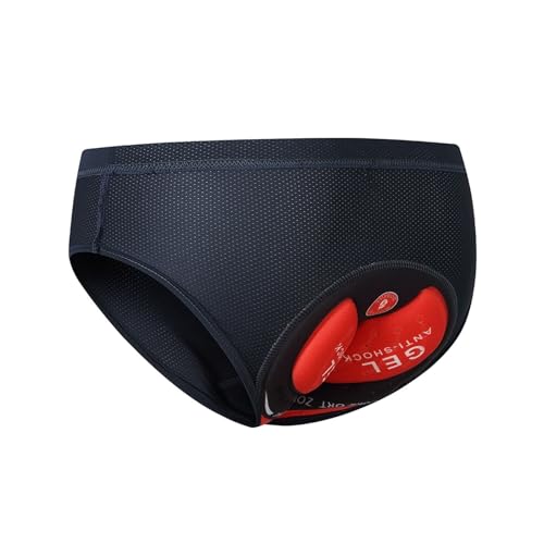 Calzas de ciclismo para hombre con acolchado 3D azul miniatura 1