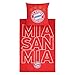 Produktbild FC Bayern München Bettwäsche Glow mia San mia