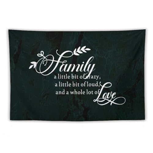 Tapiz estético gigante de 152 x 228 cm con citas inspiradoras para colgar en pared