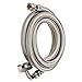 EFIELD Appliance Accessories Dishwasher Hose with 90 Degree FGH Elbow, 6 Feet Length, Water Supply Line, Premium Braided Stainless Steel,(HOSE011)