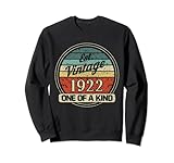 Photo Gallery retro vintage nato nel 1922 100 anni 100 ° compleanno felpa Photo Gallery retro vintage nato nel 1922 100 anni 100 ° compleanno felpa