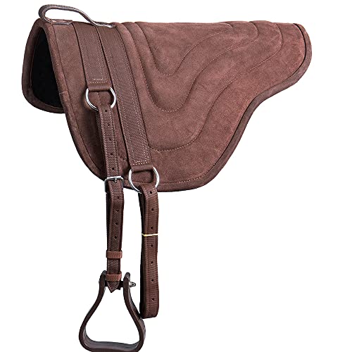 HILASON Western Pleasure Trail Riding Bareback Saddle Pad Treeless | ...