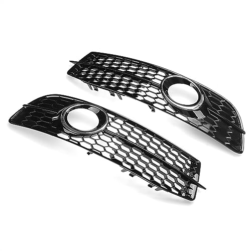 Calandre de phare antibrouillard pour remplacer grille cassée A6 C6 S-Line argent