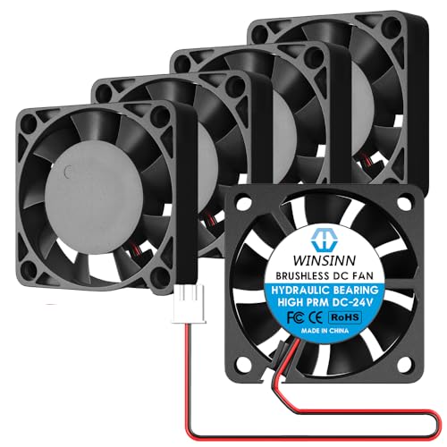 WINSINN 40mm 24V 8500RPM Brushless Fan 5Pcs for 3D Printers