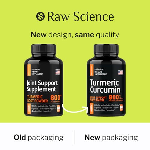 Joint Support Supplement with Turmeric Curcumin Glucosamine Chondroitin MSM Ginger Bromelain Nutritional Herbal Supplements for Men & Women, Helps with Inflammatory Response, Knee Support, 60 Capsules - Image 3
