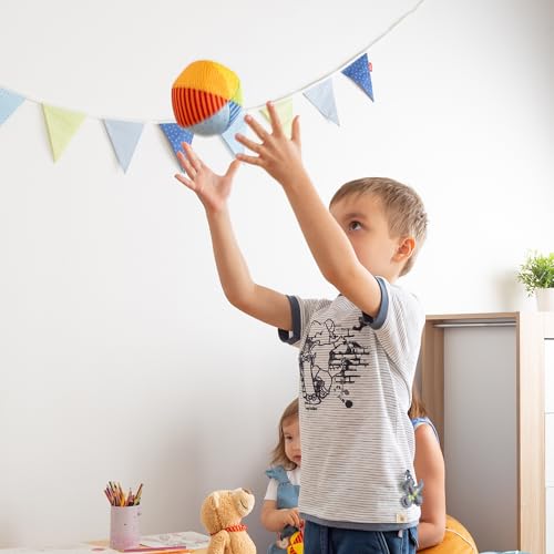 SIGIKID 49580 Softball klein Baby Activity PlayQ Mädchen und Jungen Babyspielzeug empfohlen ab 3 Monaten mehrfarbig
