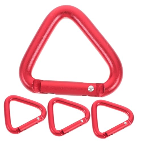 Comoda Fibbia A Moschettone Triangolare Per Campeggio Portachiavi E Altro Ancora