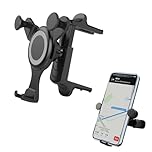 Round Air Vent Car Phone Holder Mini Cooper Phone Holder Stable Triangle Support Car Phone Mount Circular Vent for iPhone Samsung All 4.0''-7.0'' Smartphones iPhone 16/15/14 Pro Max Galaxy S24/S23/S22